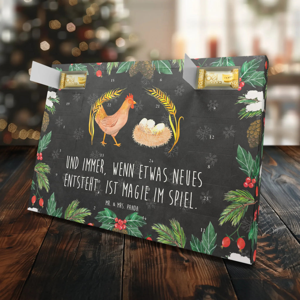 Marzipan Adventskalender Huhn Stolz Marzipan Adventskalender, Bauernhof, Hoftiere, Landwirt, Landwirtin, Hahn, Magie, Schwangerschaft, Geburt, Landleben, Spruch, Eier, Hof, Henne, Motivation, Hühner