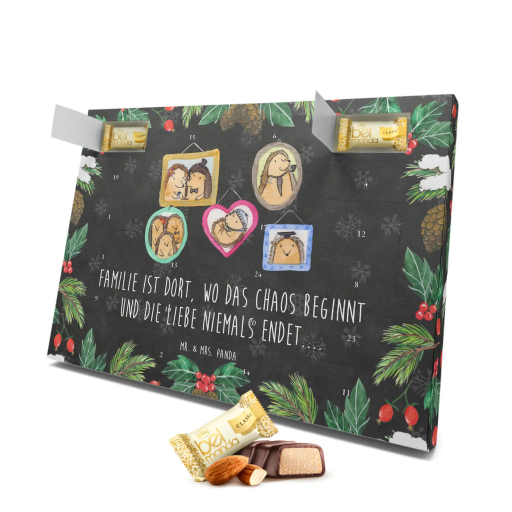 Marzipan Adventskalender Igel Familie Marzipan Adventskalender, Familie, Vatertag, Muttertag, Bruder, Schwester, Mama, Papa, Oma, Opa, Igel, Zusammenhalt, Bilder, Glück, Liebe