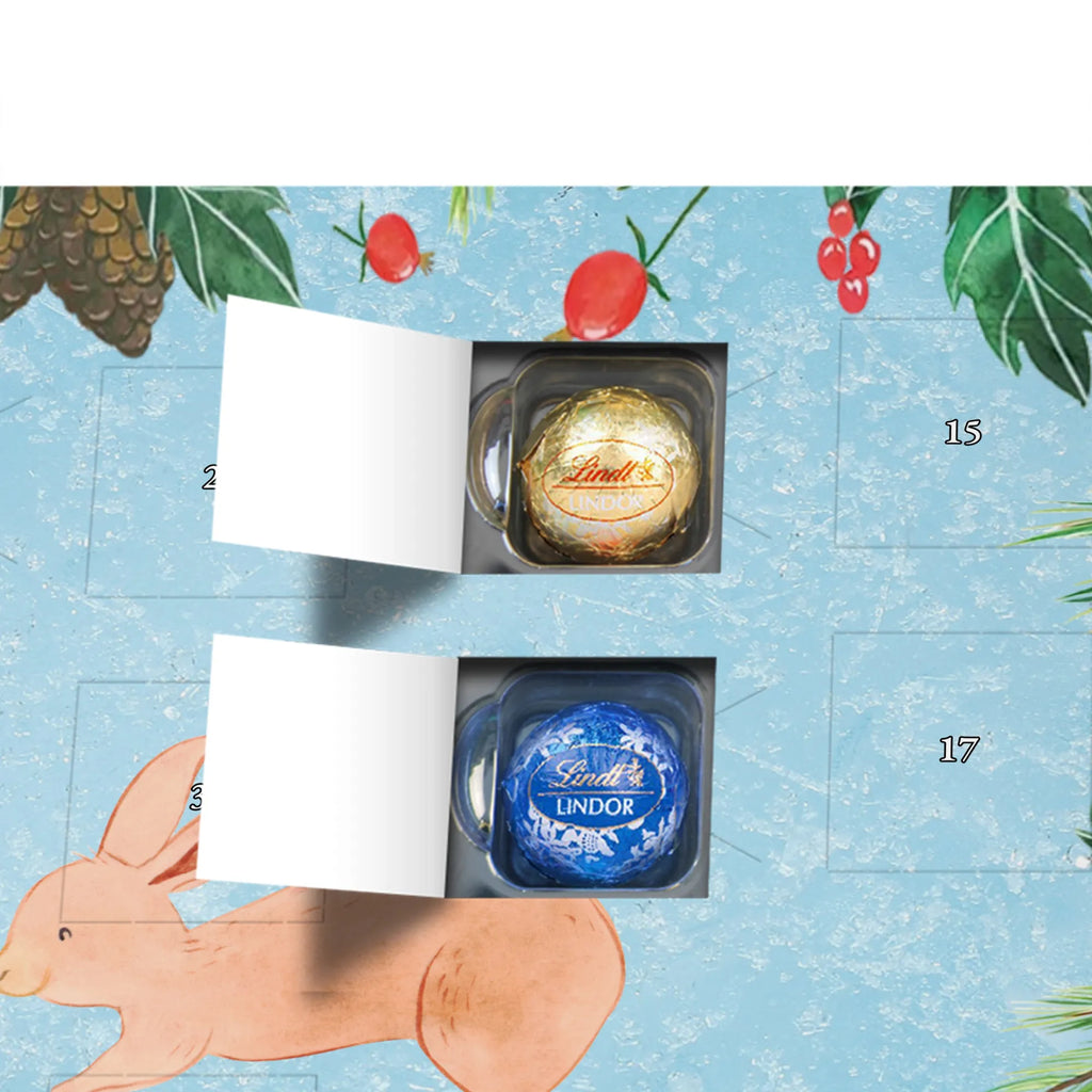 Chocolate advent calendar Bunnies with seashell Father's Day, Mother's Day, rabbits, girlfriends, collecting shells, girlfriend, shells, best friend