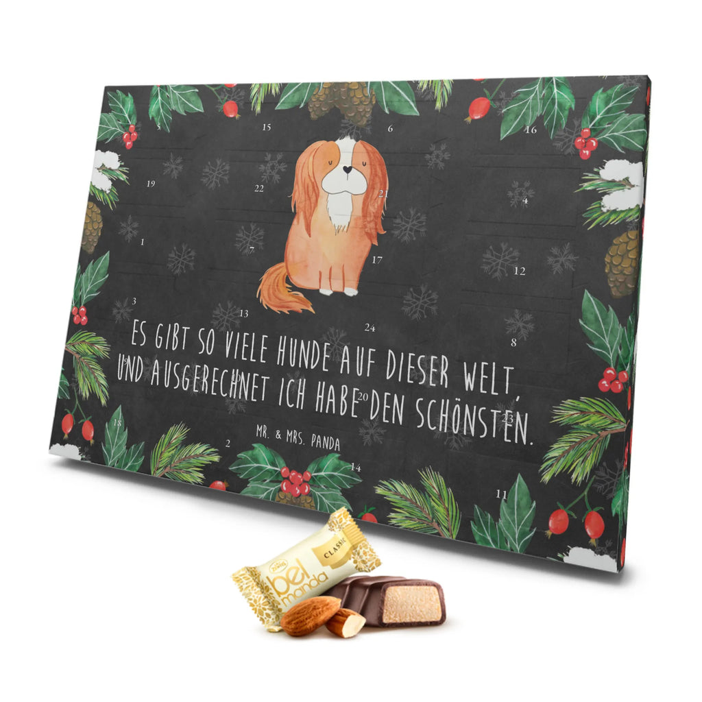 Marzipan Adventskalender Hund Cavalier King Charles Spaniel Marzipan Adventskalender, Hund, Hundemotiv, Haustier, Hunderasse, Tierliebhaber, Hundebesitzer, Sprüche, Spaniel, schönster Hund, Cavalier King Charles Spaniel, Cockerspaniel, Spruch