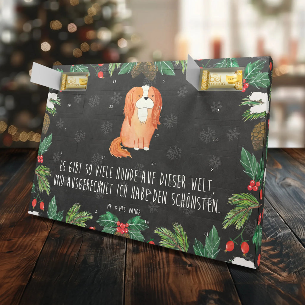 Marzipan Adventskalender Hund Cavalier King Charles Spaniel Marzipan Adventskalender, Hund, Hundemotiv, Haustier, Hunderasse, Tierliebhaber, Hundebesitzer, Sprüche, Spaniel, schönster Hund, Cavalier King Charles Spaniel, Cockerspaniel, Spruch