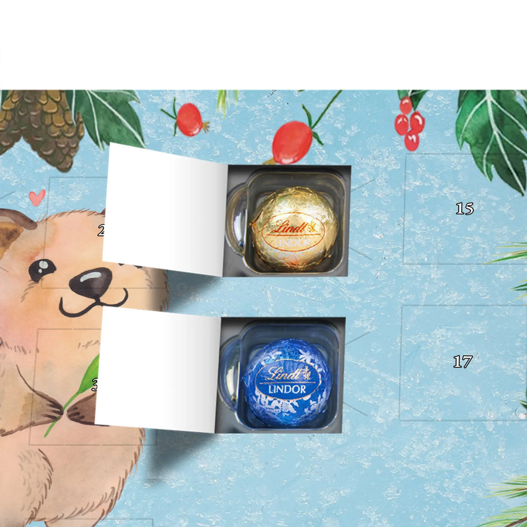 Chocolate advent calendar Quokka Happy gift ideas, gifts, small animals, good mood, cute, funny sayings, cute animal motives, hand drawn, special gifts, card, animal lover
