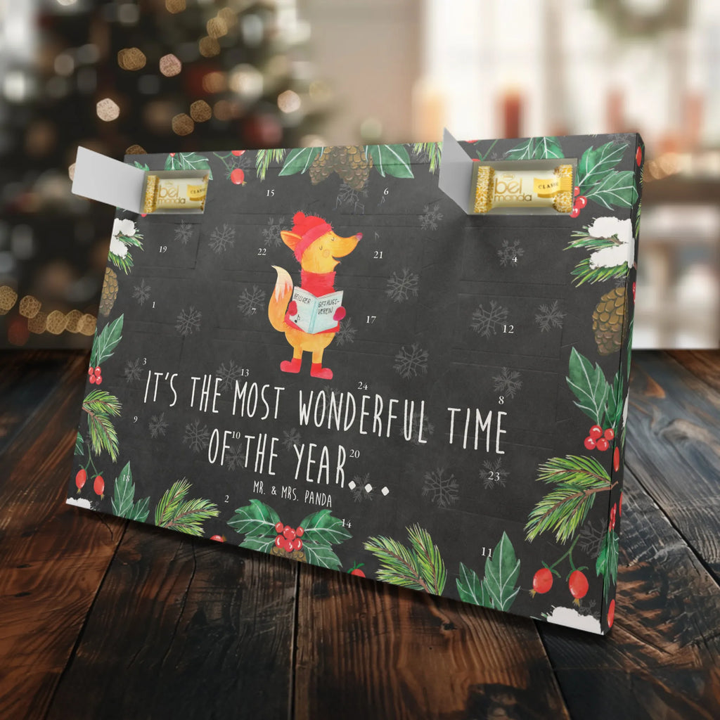 Marzipan Adventskalender Fuchs Sänger Marzipan Adventskalender, Winter, Weihnachten, Weihnachtsdeko, Nikolaus, Advent, Heiligabend, Wintermotiv, Fuchs, Singen, Geschenk Sänger, Füchse, Weihnachtslieder, Sänger