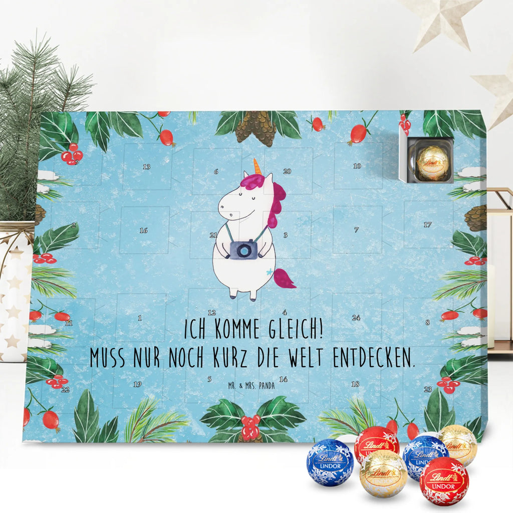 Chocolate advent calendar unicorn photographer Holiday, Photography, Photographer, Camera, Photographer gift, Traveler gift