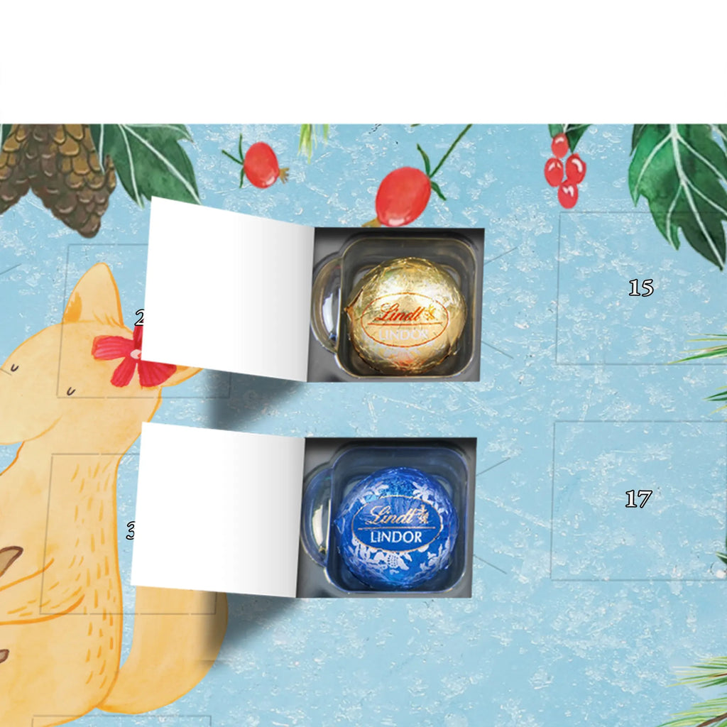 Chocolate advent calendar Fox mummy Father's Day, Mother's Day, daughter, mother, favourite daughter, best daughter, present