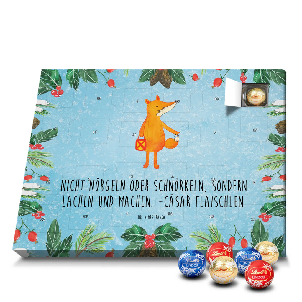 Chocolate advent calendar Fox Lantern forest wildlife, clever as a fox, foxes, animal lover, Lovesickness Spell, Cheer up, Saint Martin, Lantern, Caesar Otto Hugo Flaischlen, Lantern parade, Foxes, Spell comforting