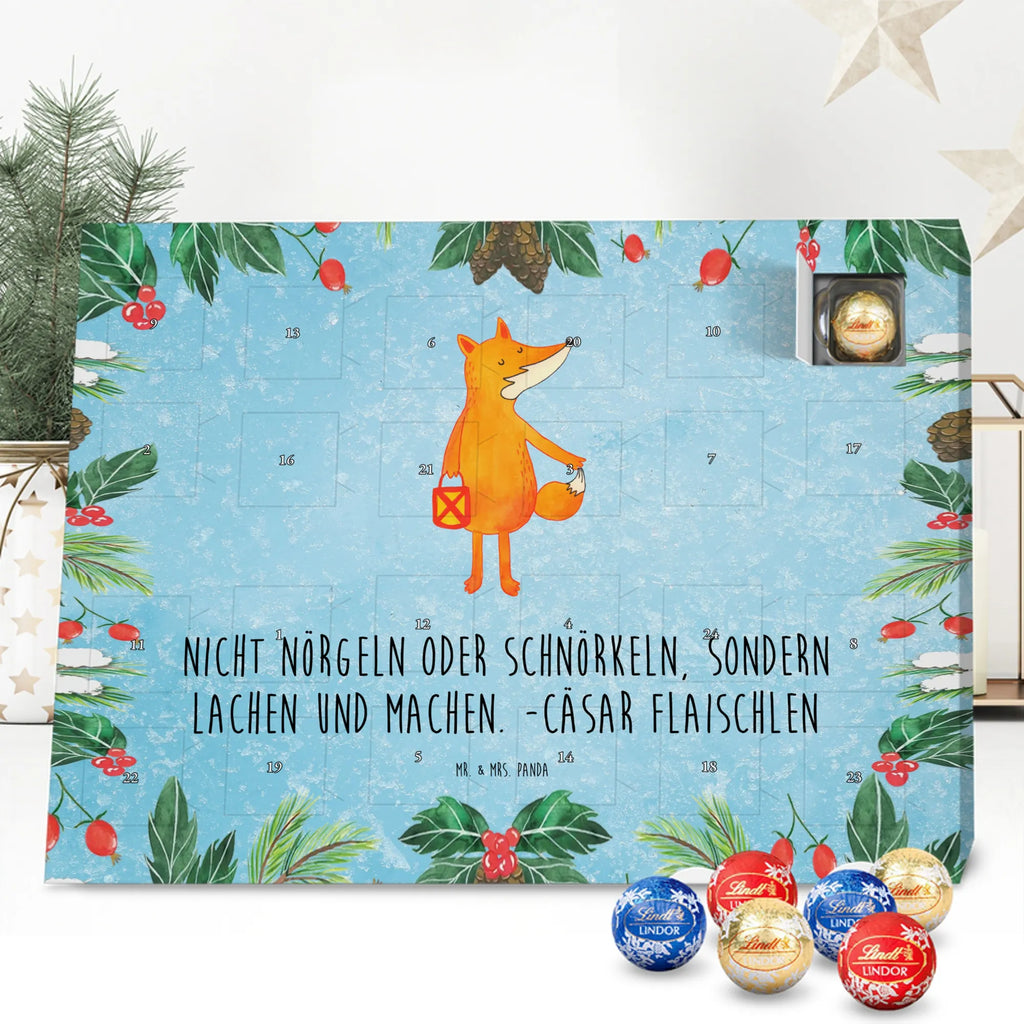 Chocolate advent calendar Fox Lantern forest wildlife, clever as a fox, foxes, animal lover, Lovesickness Spell, Cheer up, Saint Martin, Lantern, Caesar Otto Hugo Flaischlen, Lantern parade, Foxes, Spell comforting