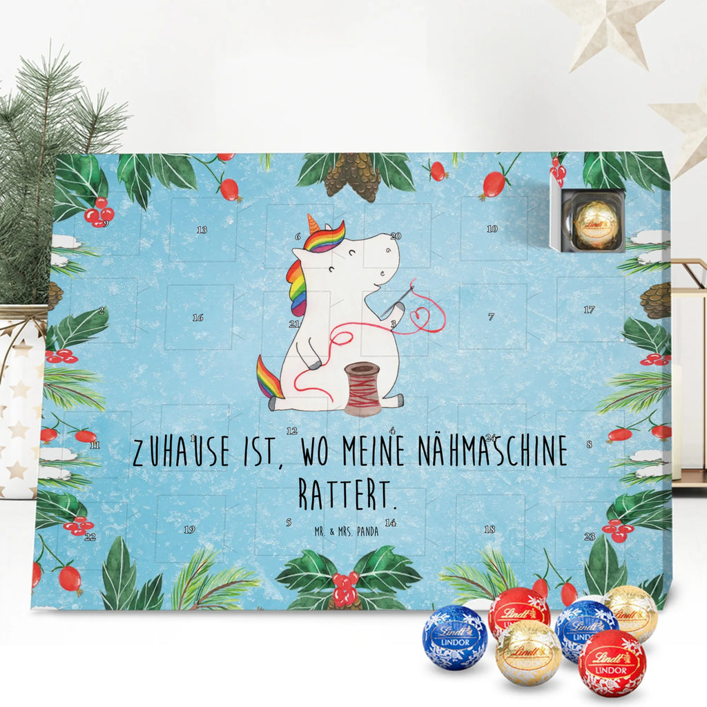 Chocolate advent calendar unicorn seamstress seamstress present, seamstress gift, crochet, tinkering, sewing room, knitting, sew, girlfriend
