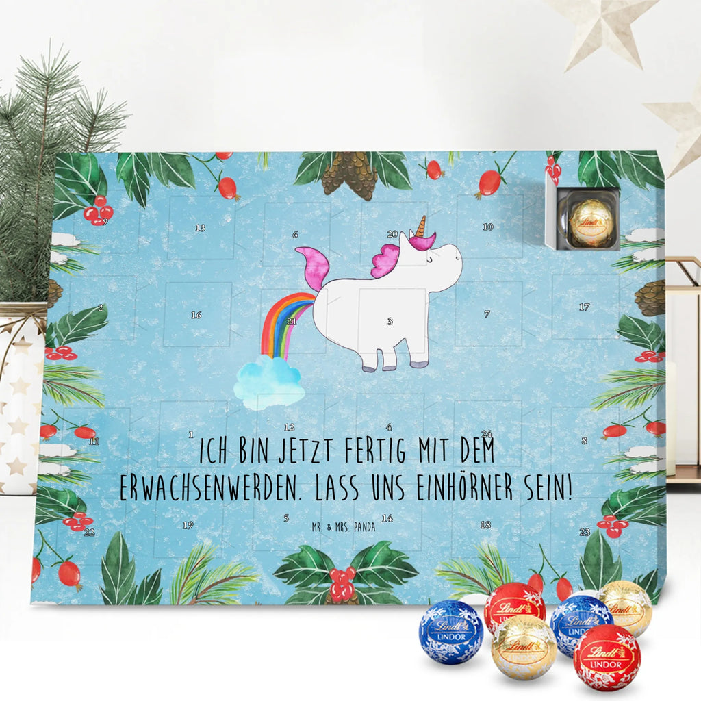 Chocolate advent calendar unicorn fart fart, unicorn fart, uniorn saying, girlfriend gift, fun, rainbow, present