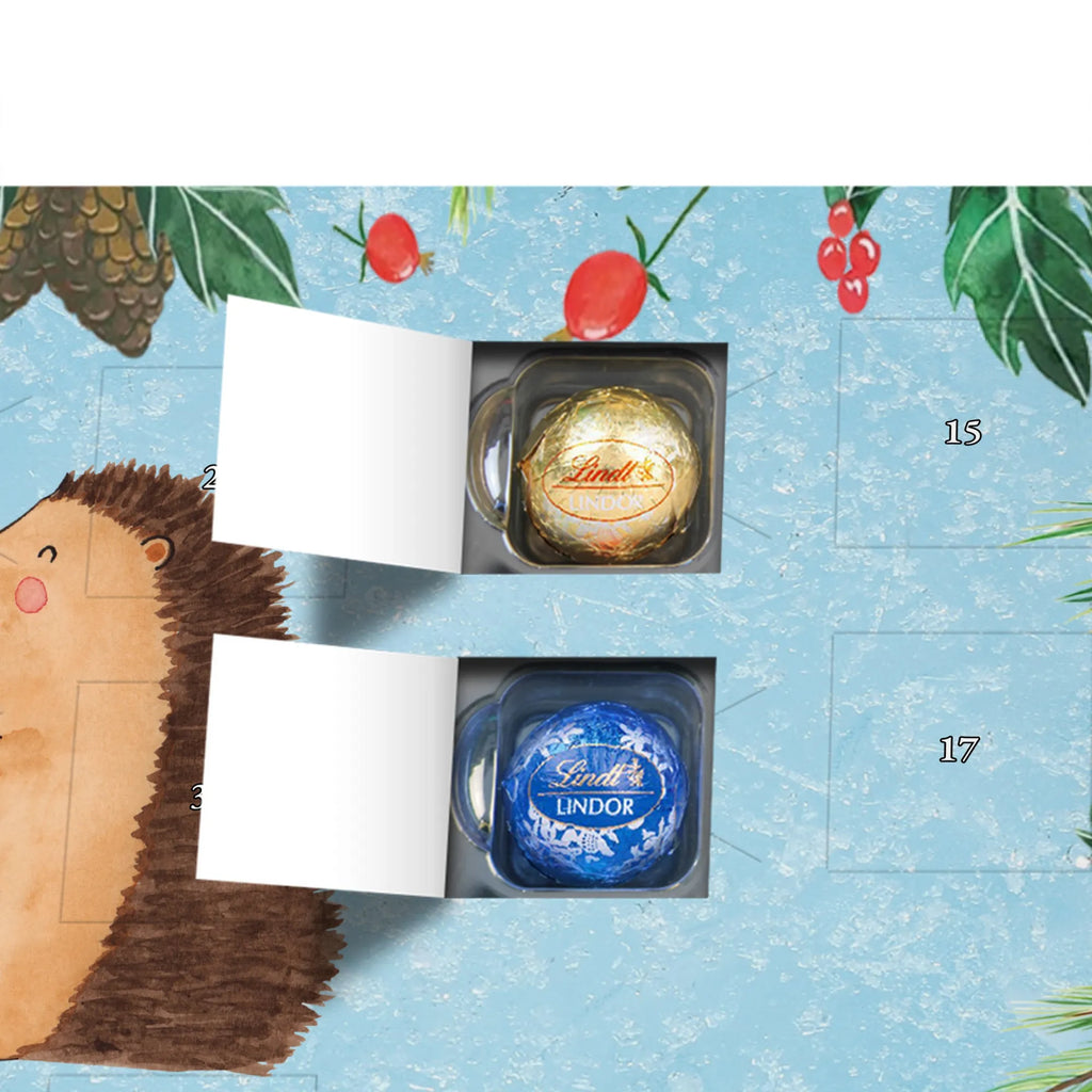 Chocolate advent calendar Hedgehog Flower gift ideas, gifts, small animals, good mood, cute, funny sayings, cute animal motives, hand drawn, special gifts, card, animal lover, hospital, illness, get well soon, recovery wishes, sick, visit