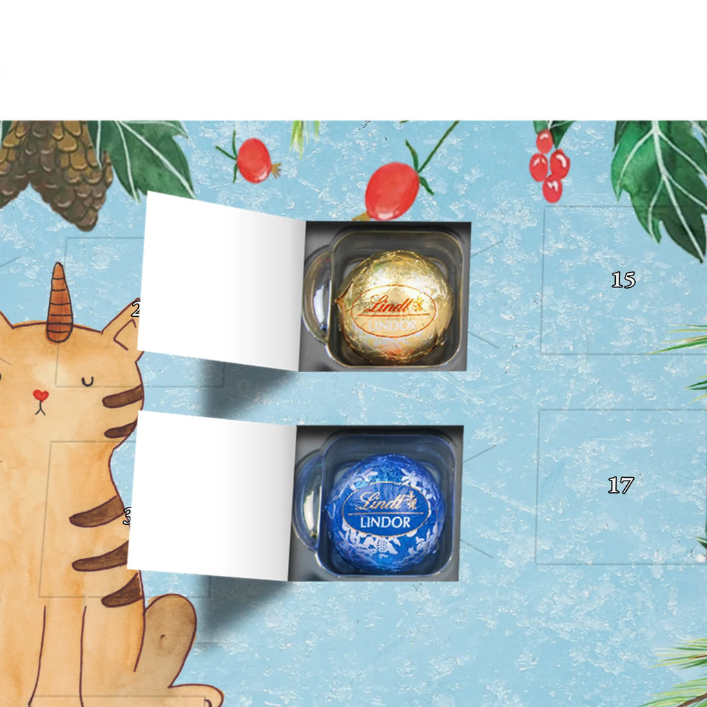 Chocolate advent calendar unicorn Cat Kittycorn, cat gift, cat present, Rainbow, Kitty, cat lover