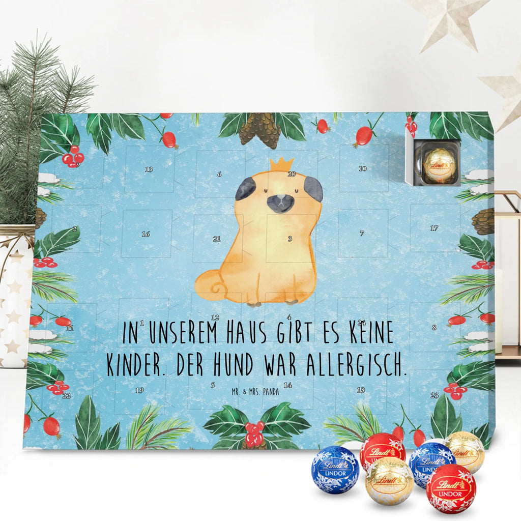 Chocolate advent calendar pug Crown mutt, dog sayings, love dogs, dog mama, funny gifts for dog owners, woof, what do you give a dog lover, dog breed, Christmas gifts for dogs, gifts for dogs, bag with dog print, love for dogs, hound, dog decorative items, childless, allergic, dog owners. Saying, Pug, house rules