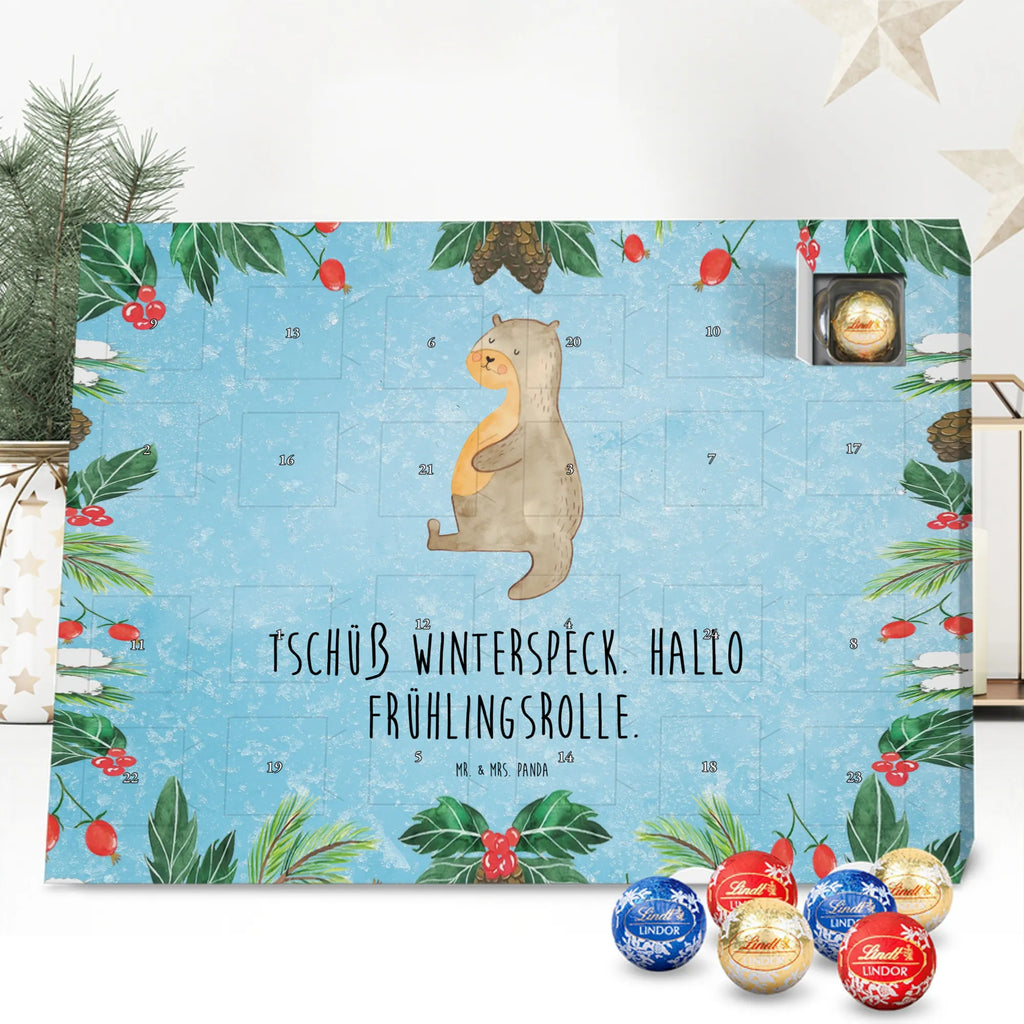 Chocolate advent calendar otter Belly mammal, predator, gifts for people in love, gift ideas for animal lovers, animal, aquatic animal, marten, otter gifts, water mammal, water, water animal, sea otter, animal lover, European otter, baby otter, Otter Sea Otter Lake Otter