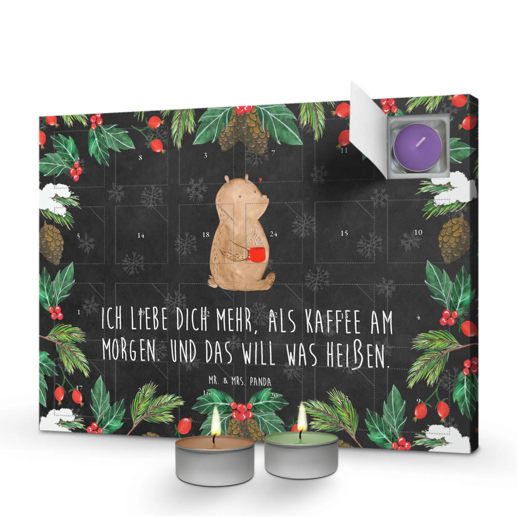Scented candle advent calendar bear morning coffee Loving, Two, gift for him, gift for her, Love gift, Together, anniversary gift, Proposal of marriage, Marriage, Valentine&#39;s Day Gift for Women Love Gift Anniversary Wedding Anniversary Party Favor Gift for Girlfriend Gift for Partner Boyfriend Gift Token of Love for Men for Husband