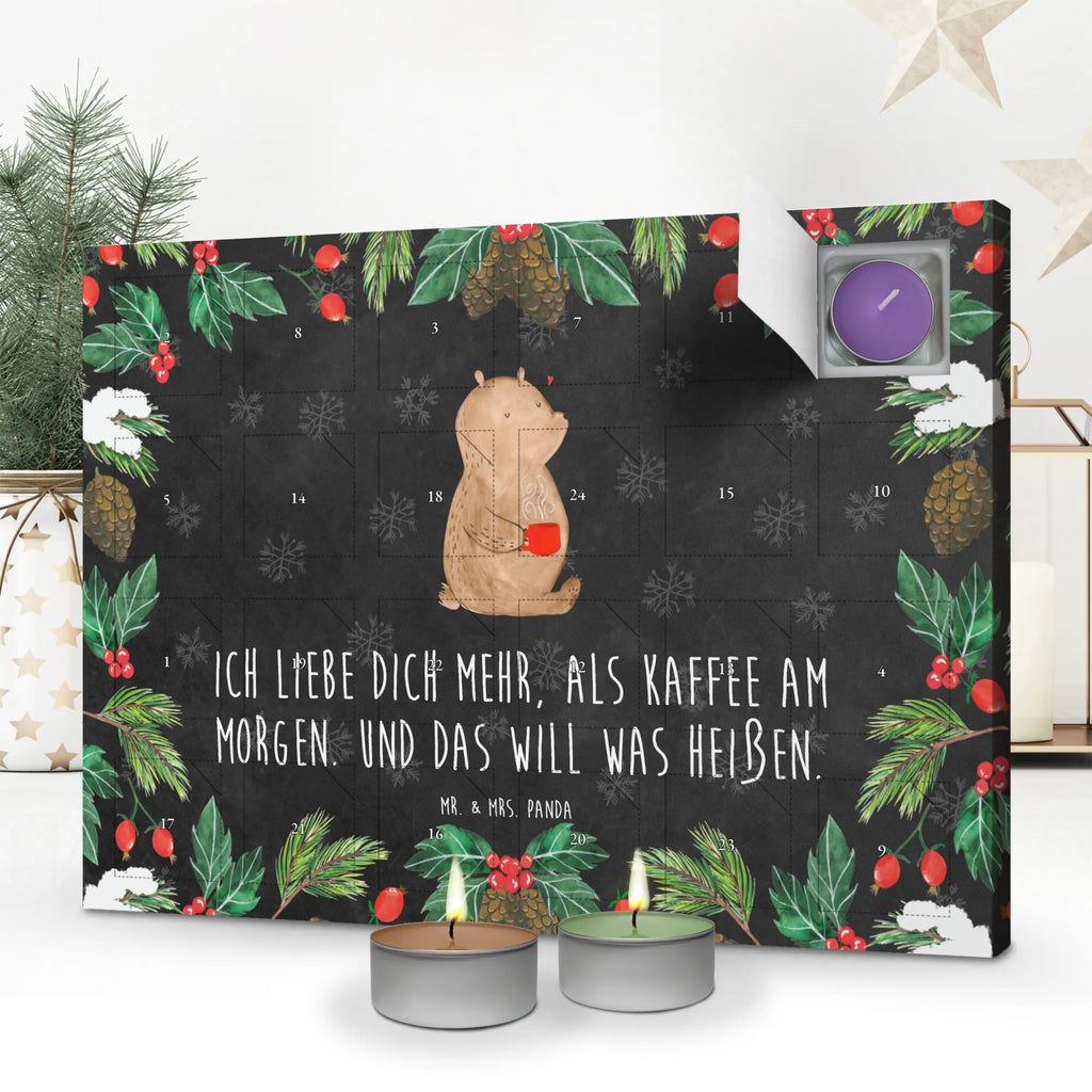Scented candle advent calendar bear morning coffee Loving, Two, gift for him, gift for her, Love gift, Together, anniversary gift, Proposal of marriage, Marriage, Valentine&#39;s Day Gift for Women Love Gift Anniversary Wedding Anniversary Party Favor Gift for Girlfriend Gift for Partner Boyfriend Gift Token of Love for Men for Husband