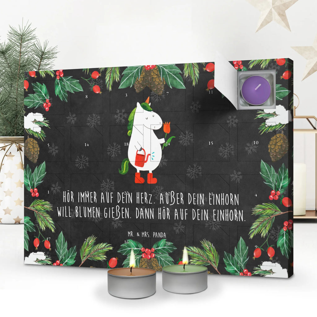 Scented candle advent calendar unicorn gardener Girlfriend gift, Flower, garden, gardener gift, gardener present, Watering-Can