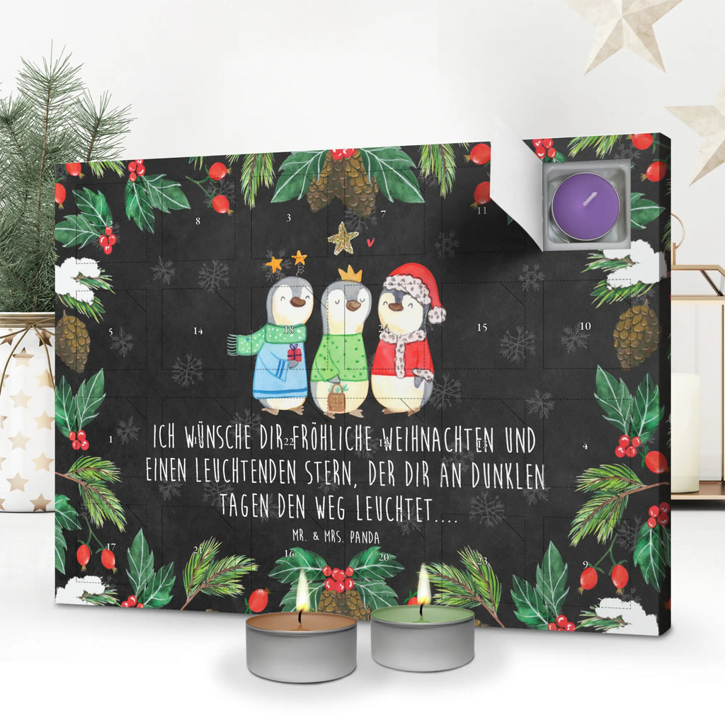 Scented candle advent calendar wintertime Holy Three Kings snow, Christmas time, Christmas Eve, Santa Claus, Christmas present, Christmas days, Epiphany