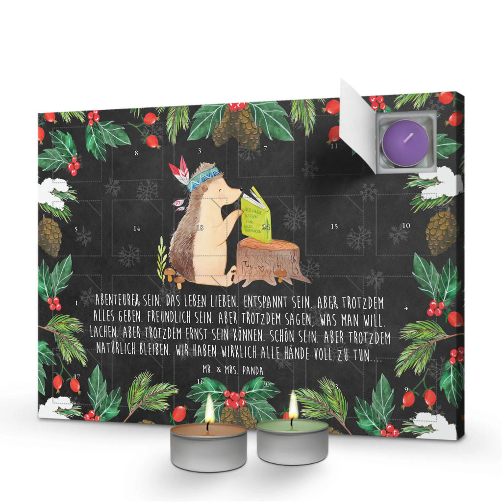 Scented candle advent calendar Hedgehog feather headdress Forest animals, Indians, Adventure, Hedgehogs, Campfire