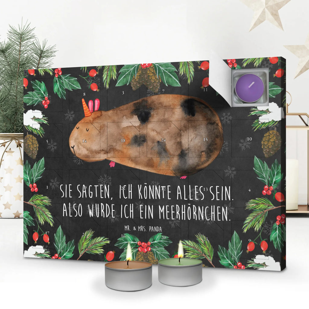 Scented candle advent calendar unicorn Guinea pig squirrels, guinea pig