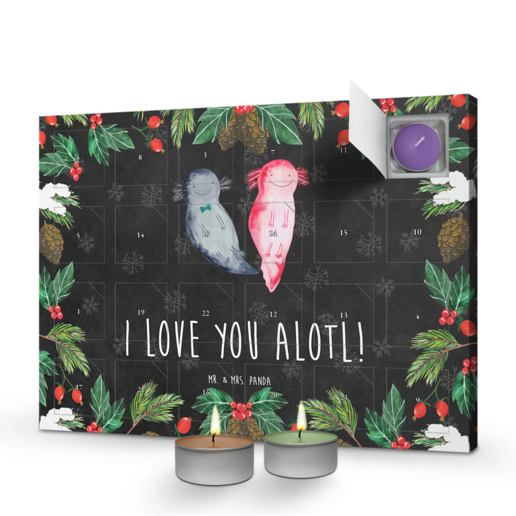 Scented candle advent calendar axolotl Love Loving, Two, gift for him, gift for her, Love gift, Together, anniversary gift, Proposal of marriage, Marriage, Valentine&#39;s Day Gift for Women Love Gift Anniversary Wedding Anniversary Party Favor Gift for Girlfriend Gift for Partner Boyfriend Gift Token of Love for Men for Husband