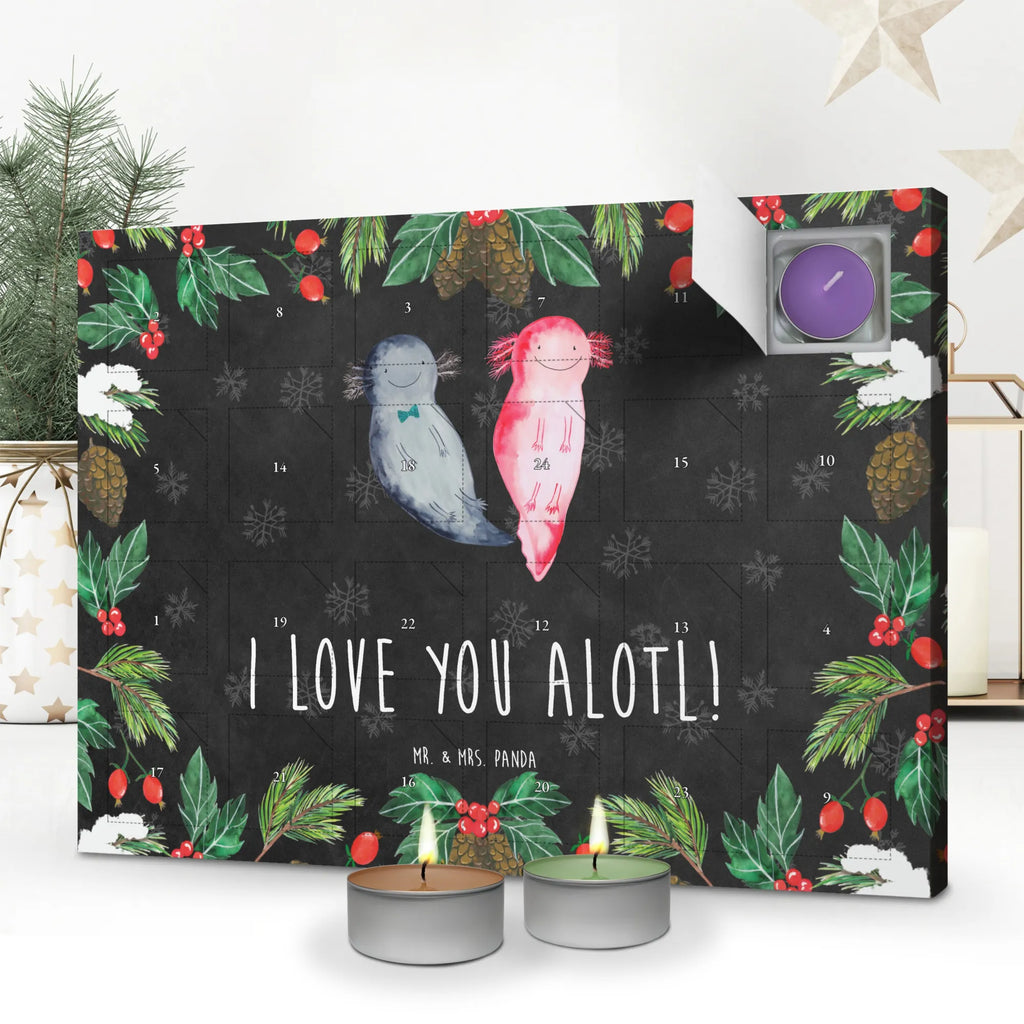 Scented candle advent calendar axolotl Love Loving, Two, gift for him, gift for her, Love gift, Together, anniversary gift, Proposal of marriage, Marriage, Valentine&#39;s Day Gift for Women Love Gift Anniversary Wedding Anniversary Party Favor Gift for Girlfriend Gift for Partner Boyfriend Gift Token of Love for Men for Husband