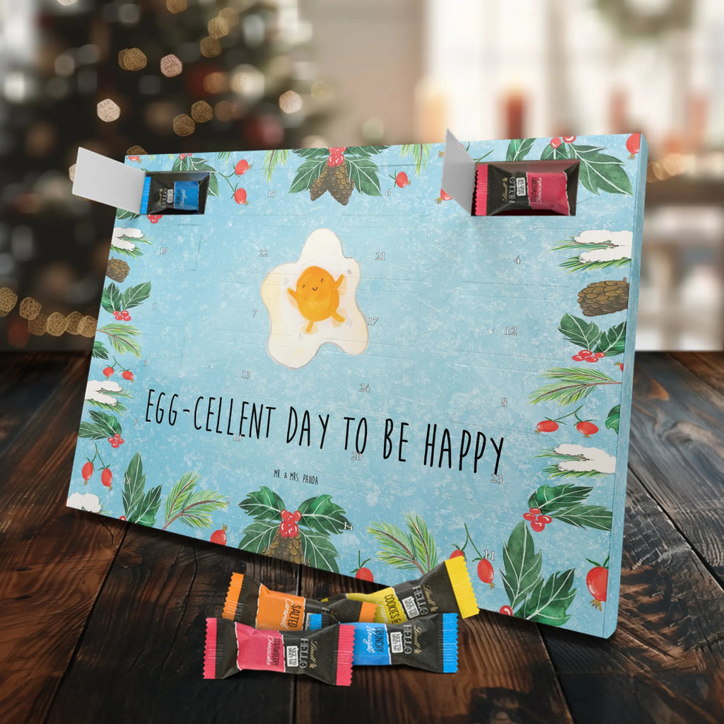 Chocolate advent calendar Fried egg egg gift ideas, gifts, small animals, good mood, cute, funny sayings, cute animal motives, hand drawn, special gifts, card, animal lover, nice, Egg, fried egg, day