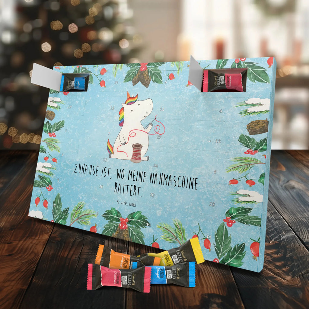 Chocolate advent calendar unicorn seamstress seamstress present, seamstress gift, crochet, tinkering, sewing room, knitting, sew, girlfriend