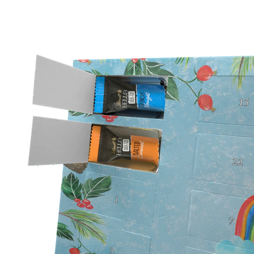 Chocolate advent calendar unicorn fart fart, unicorn fart, uniorn saying, girlfriend gift, fun, rainbow, present