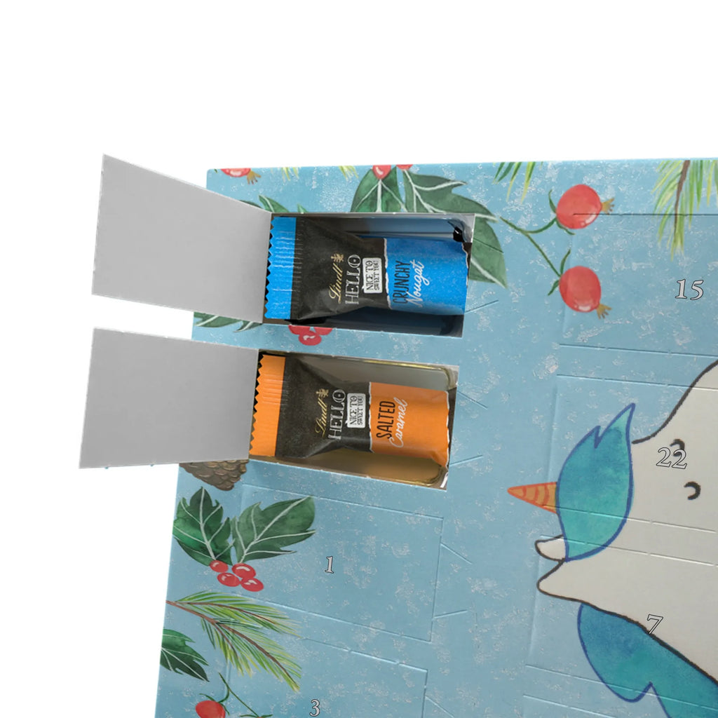 Chocolate advent calendar unicorn dummy birth present, birth gift, mother, gift birth, toddler, infant, pacifier