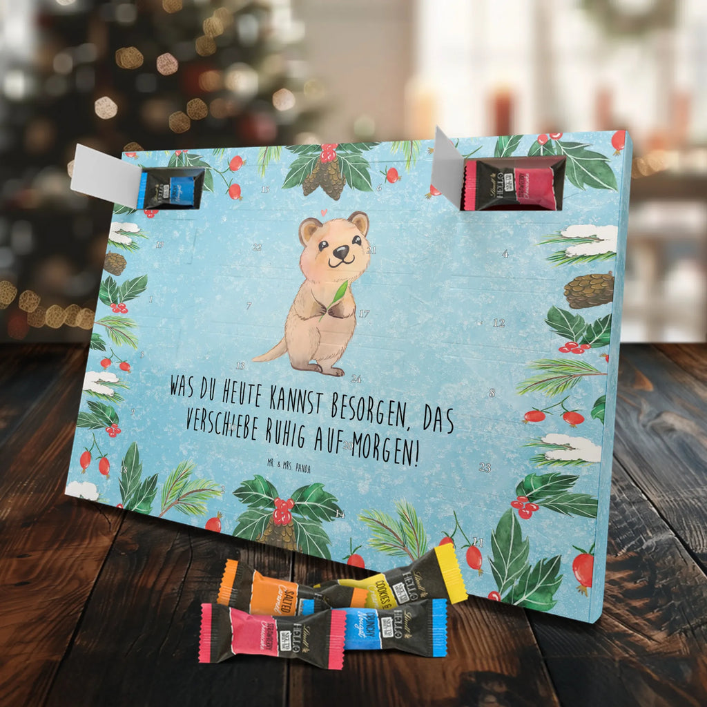 Chocolate advent calendar Quokka Happy gift ideas, gifts, small animals, good mood, cute, funny sayings, cute animal motives, hand drawn, special gifts, card, animal lover