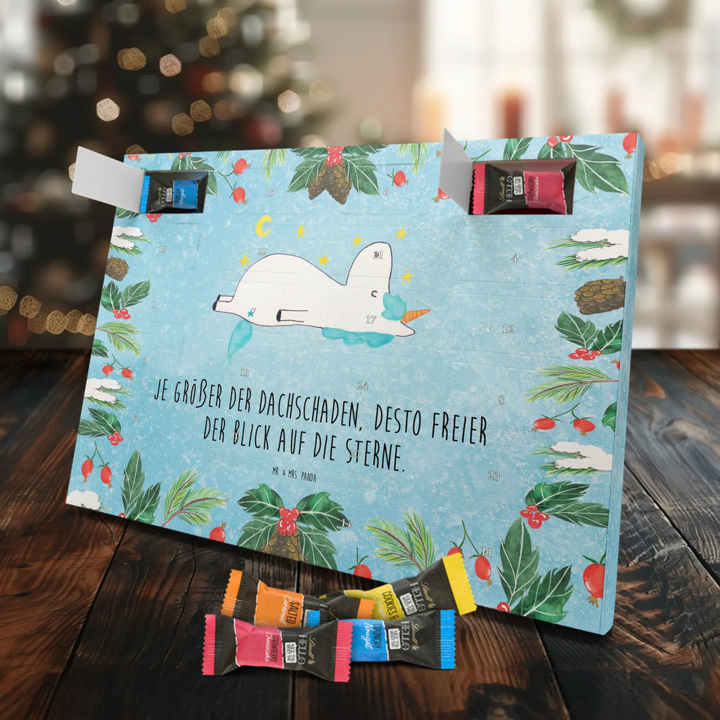Chocolate advent calendar unicorn starry sky stars, girlfriend gift, heaven, girlfriend present