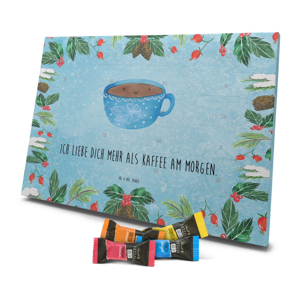 Chocolate advent calendar Coffee Cup gift ideas, gifts, small animals, good mood, cute, funny sayings, cute animal motives, hand drawn, special gifts, card, animal lover, pleasure, taste, cup