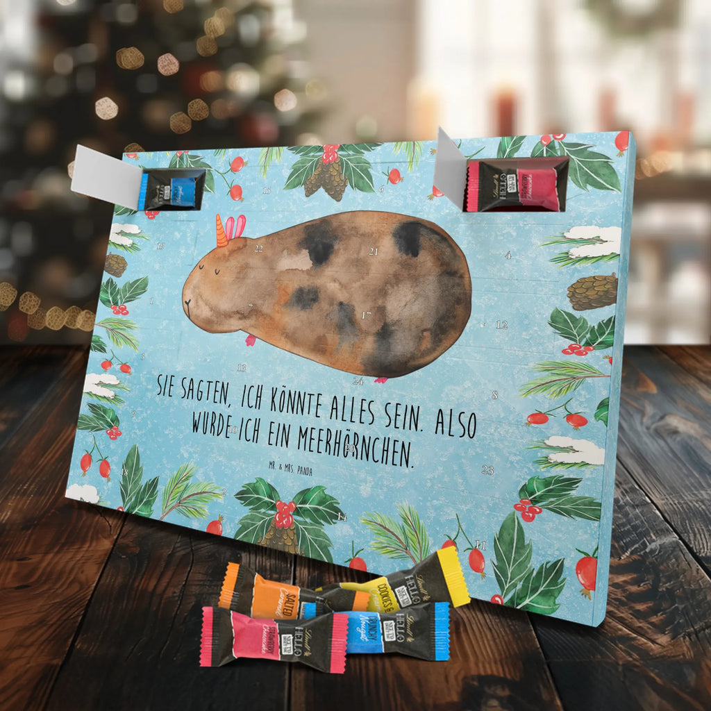 Chocolate advent calendar unicorn Guinea pig guinea pig, squirrels