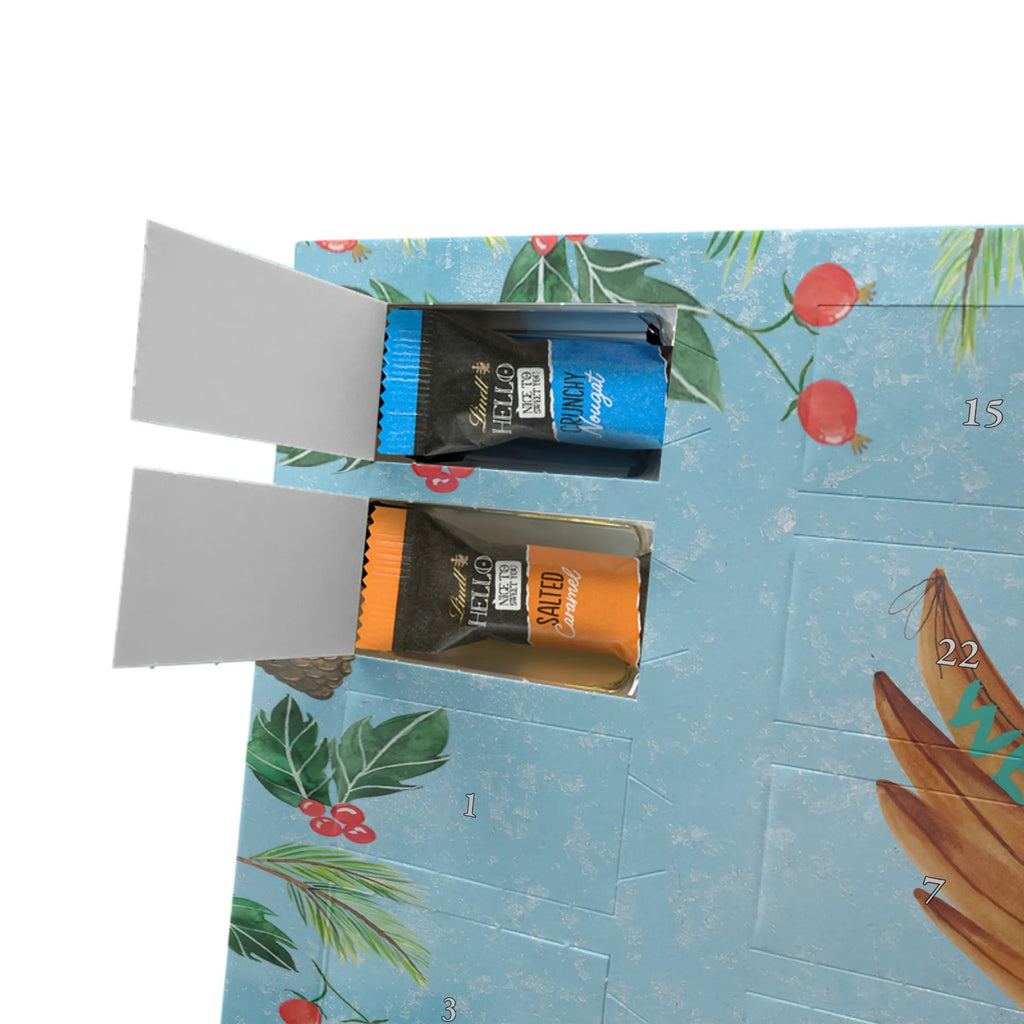 Chocolate advent calendar robin Christmas Christmas time, snow, Christmas greeting, Christmas motif, Merry Christmas, Christmas Eve, bird