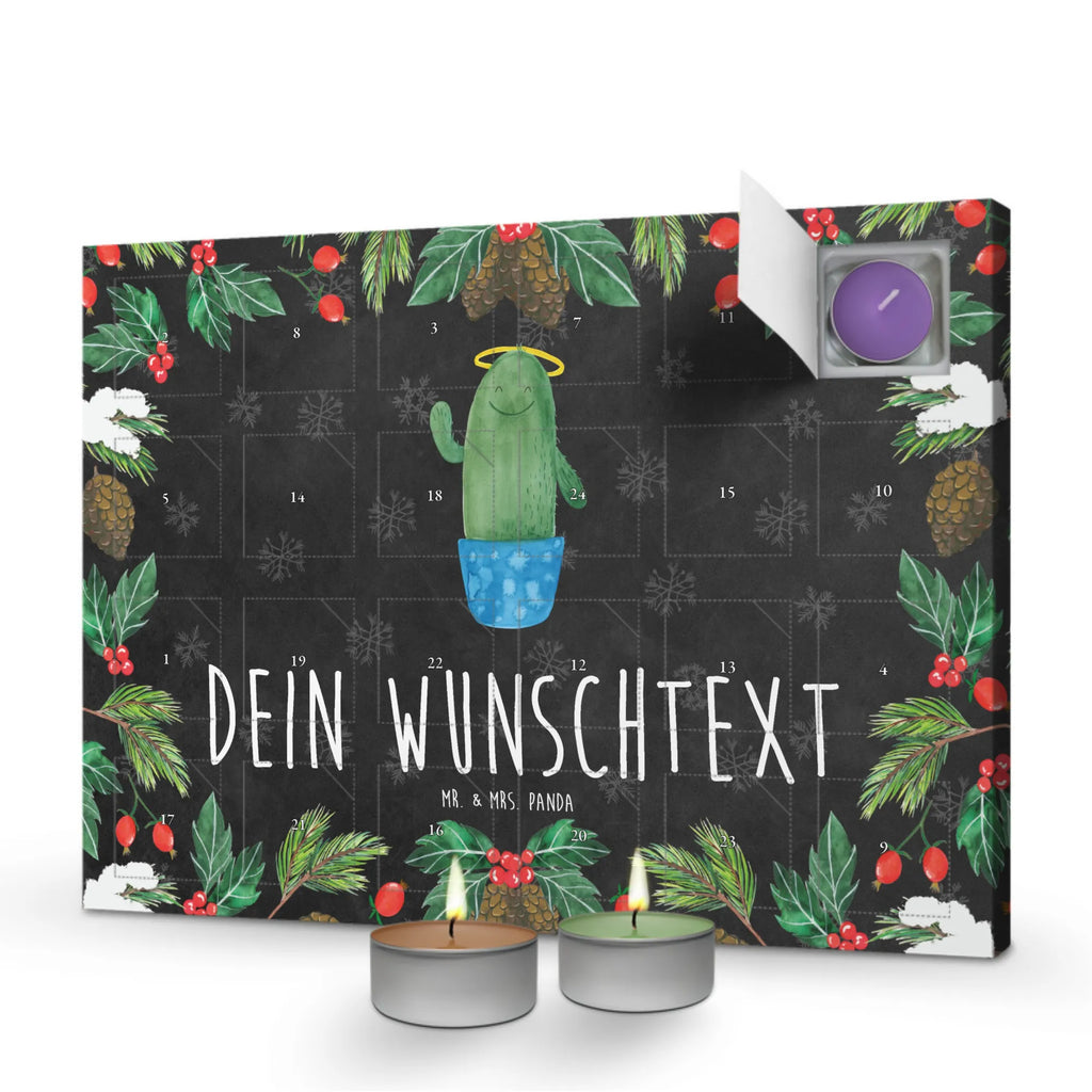 Personalisierter Duftkerzen Adventskalender Kaktus Heilig Personalisierter Duftkerzen Adventskalender, Kakteen, Kaktus, Bruder, Lustig, Schwester, Eltern, Heiligenschein, Kind, Schwestern, Freundin, Familie, Frech