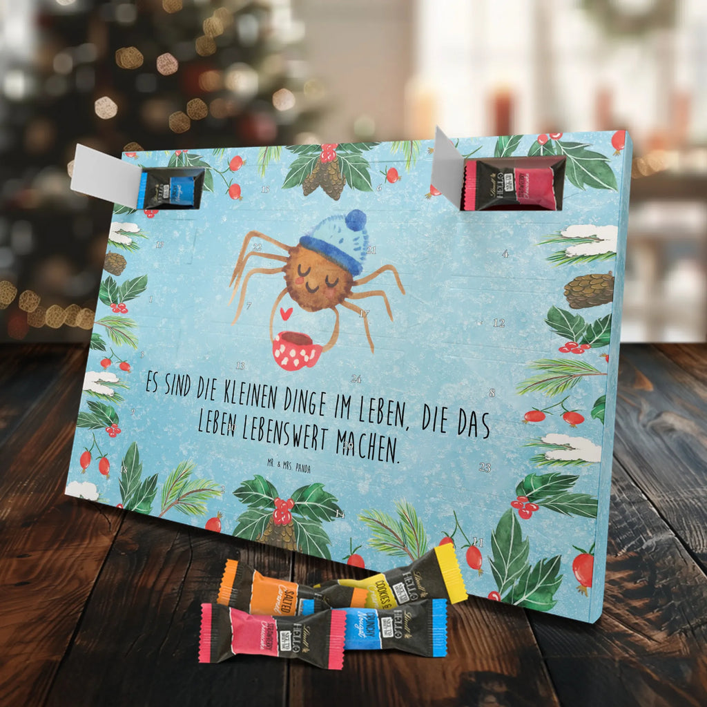 Chocolate advent calendar Spider Agathe coffee Spider, Spider Agathe