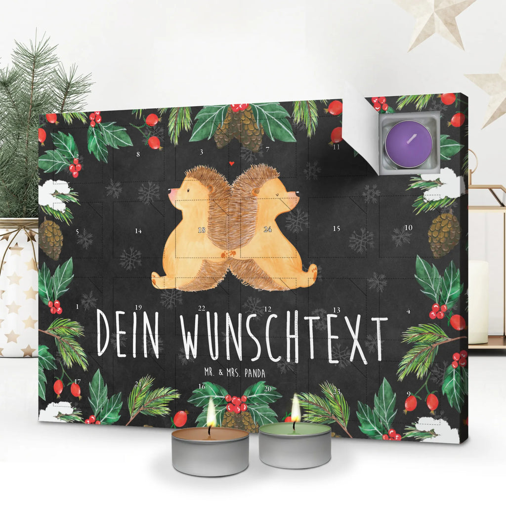 Personalisierter Duftkerzen Adventskalender Igel händchenhaltend Personalisierter Duftkerzen Adventskalender, Freundin, Jahrestag, Verlobung, Liebesgeschenk, Ehefrau, Heiratsantrag, Heiraten, Hocheitstag, Freund, Ehemann, Partner, Liebe, Liebesbeweis, Hand in Hand, Love, Gemeinsamkeit, Igel, Hochzeit, Große Liebe, Igelliebe, Lieblingsmensch, Liebesbotschaft, Geschenk für Zwei