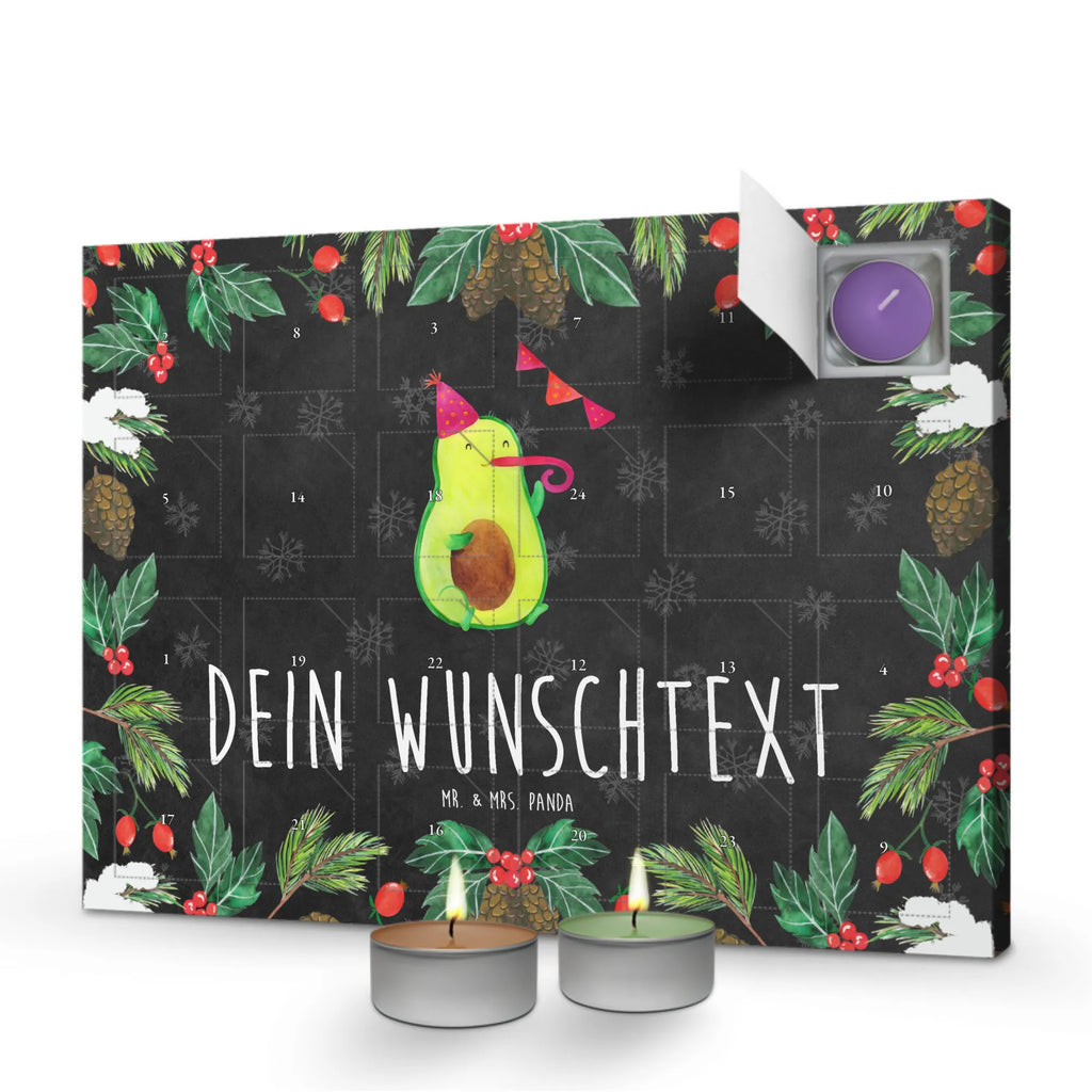 Personalisierter Duftkerzen Adventskalender Avocado Geburtstag Personalisierter Duftkerzen Adventskalender, Avocado, Gesund, Veggie, Vegan