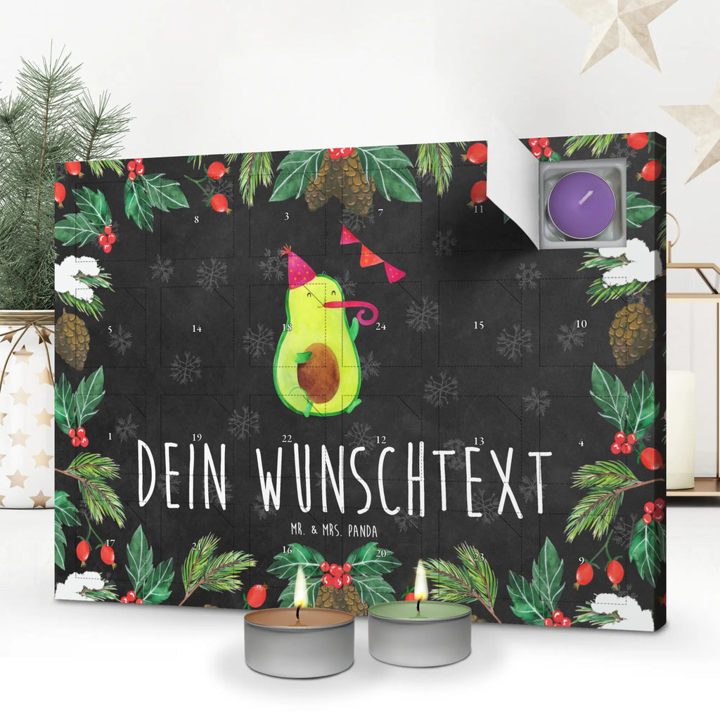 Personalisierter Duftkerzen Adventskalender Avocado Geburtstag Personalisierter Duftkerzen Adventskalender, Avocado, Gesund, Veggie, Vegan
