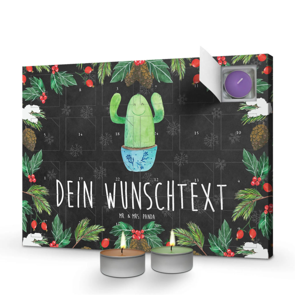 Personalisierter Duftkerzen Adventskalender Kaktus Happy Personalisierter Duftkerzen Adventskalender, Kakteen, Kaktus, Büroalltag, Spruch, Kollegin, Familie, Ausbildung, Mutter, Kollege, Büro, Freundin, Lustig, Kindersicherung, Motivation, Neustart