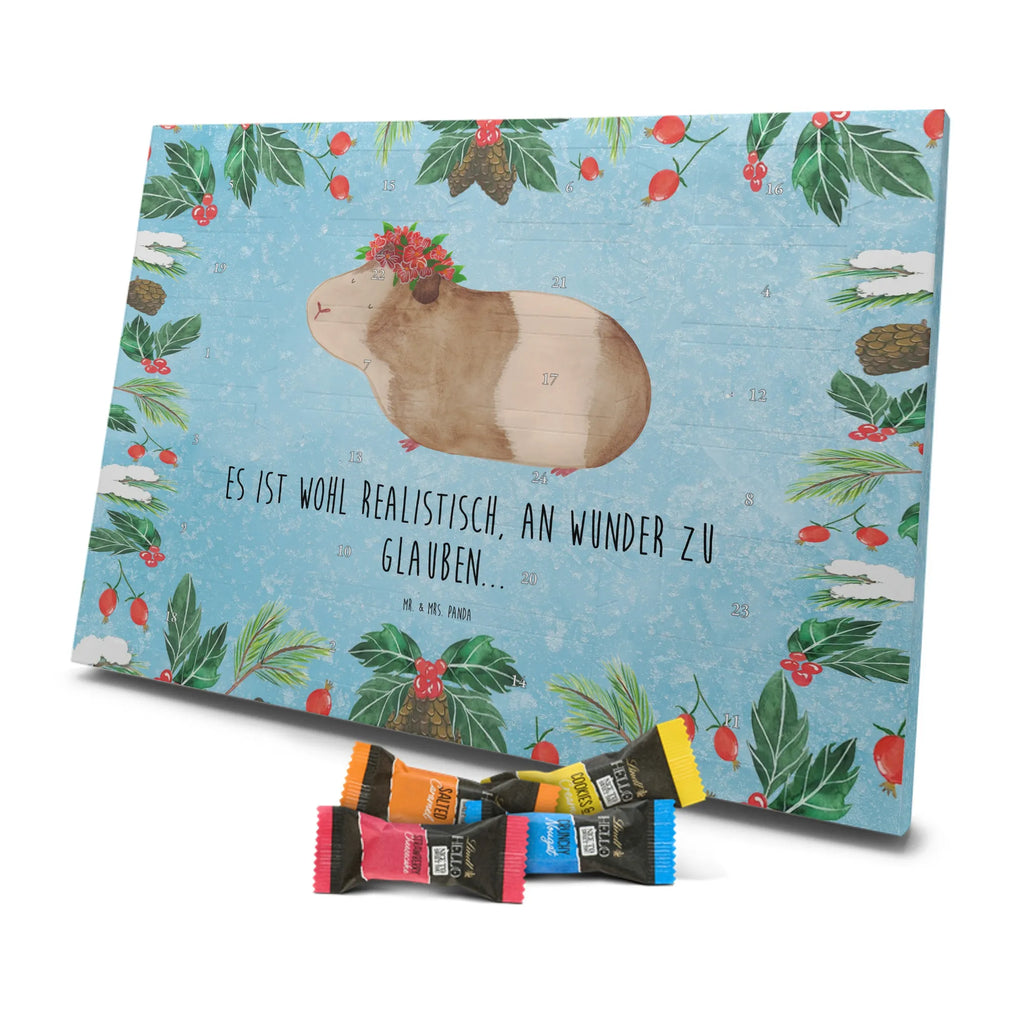 Chocolate advent calendar Guinea pig wisdom gift ideas, gifts, small animals, good mood, cute, funny sayings, cute animal motives, hand drawn, special gifts, card, animal lover, wonderland, flower child, reality, guinea pig, wonder, wisdom, saying