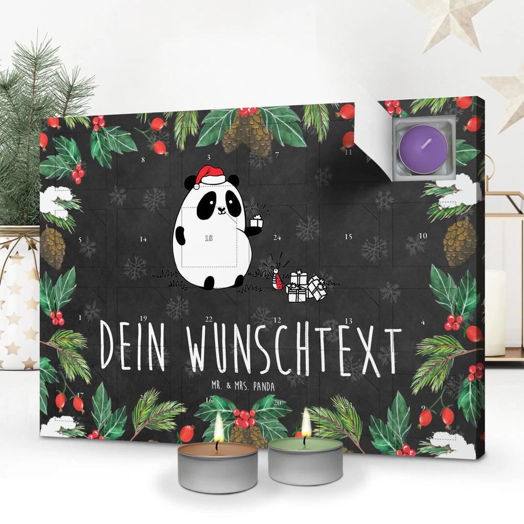  Panda Christmas gift Personalisierter Duftkerzen Adventskalender