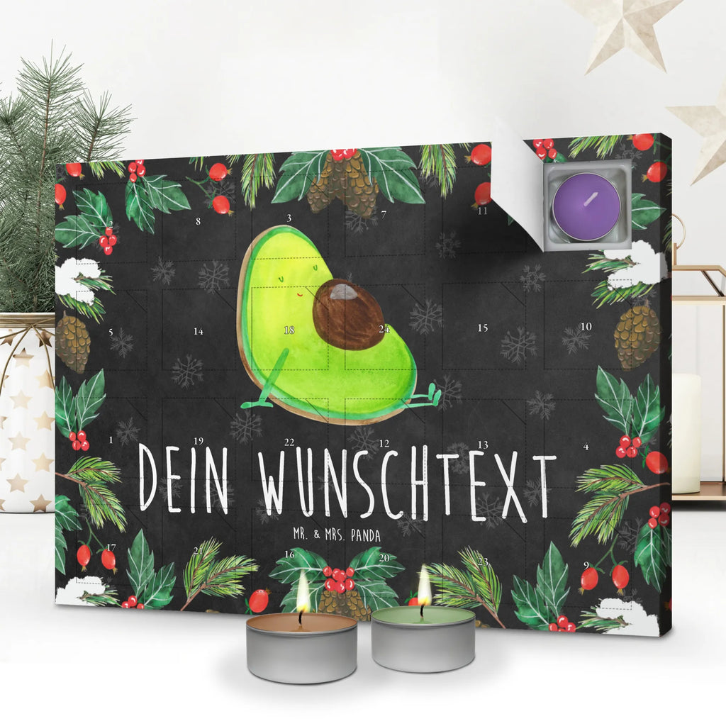 Personalisierter Duftkerzen Adventskalender Avocado Schwangerschaft Personalisierter Duftkerzen Adventskalender, Avocado, Gesund, Veggie, Vegan, Schwanger, Babyparty, Babyshower, Schwangerschaft