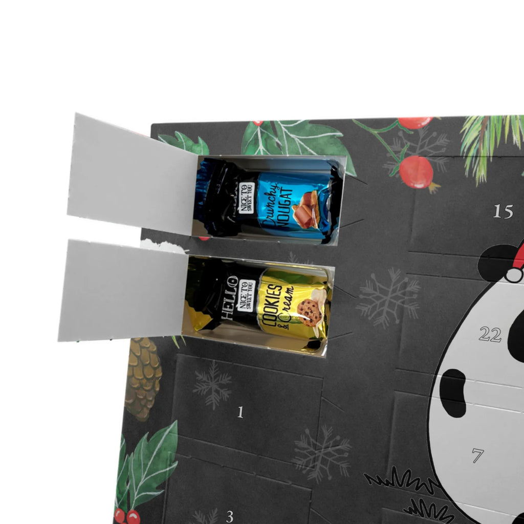 Chocolate advent calendar Panda Christmas gift 2019, Calendar, 2020, Chocolate Advent Calendar, Christmas Calendar, Christmas
