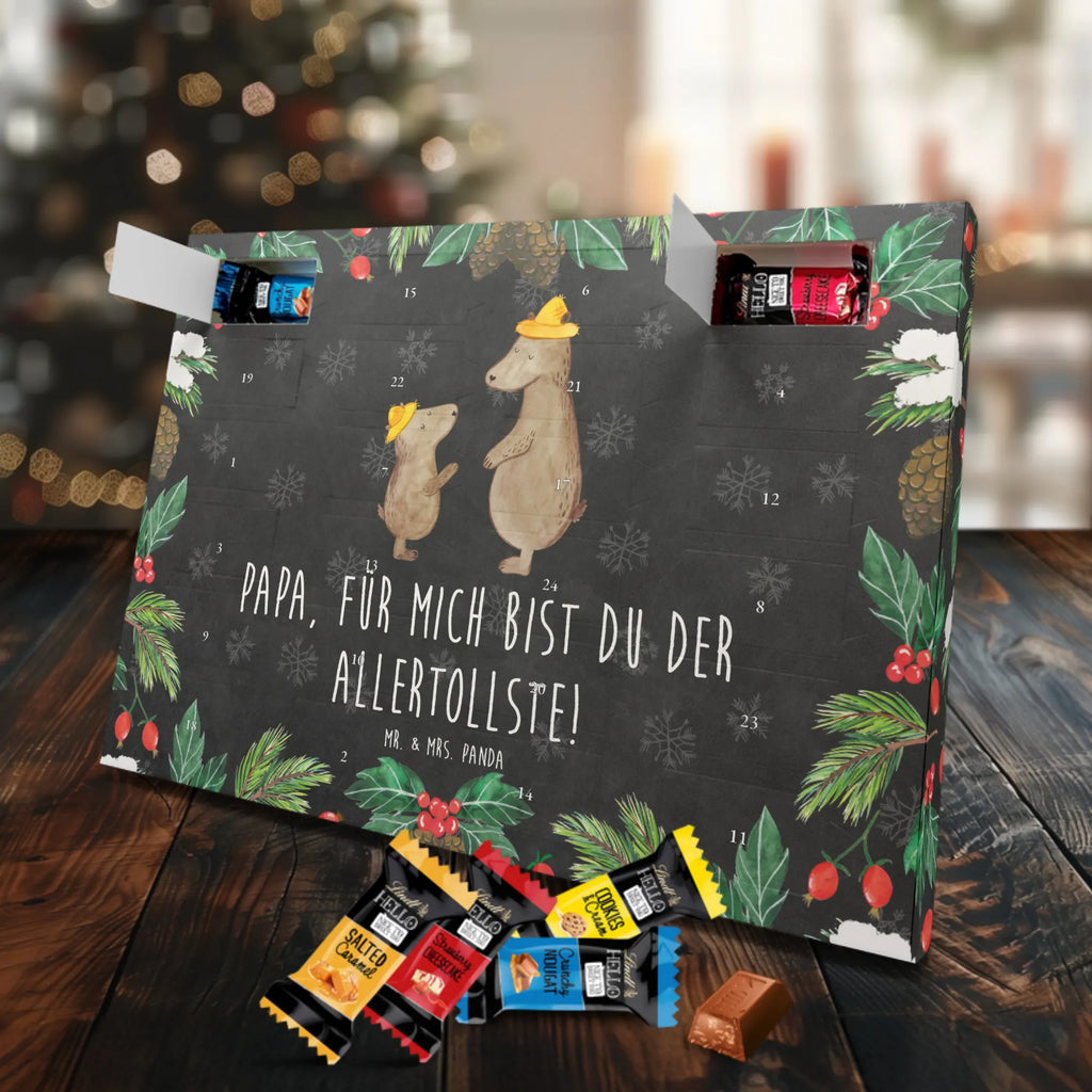 Chocolate advent calendar Bears with hats Father's Day, Mother's Day, favourite person, child, father-son, son, father, role model, children, father's day, sons