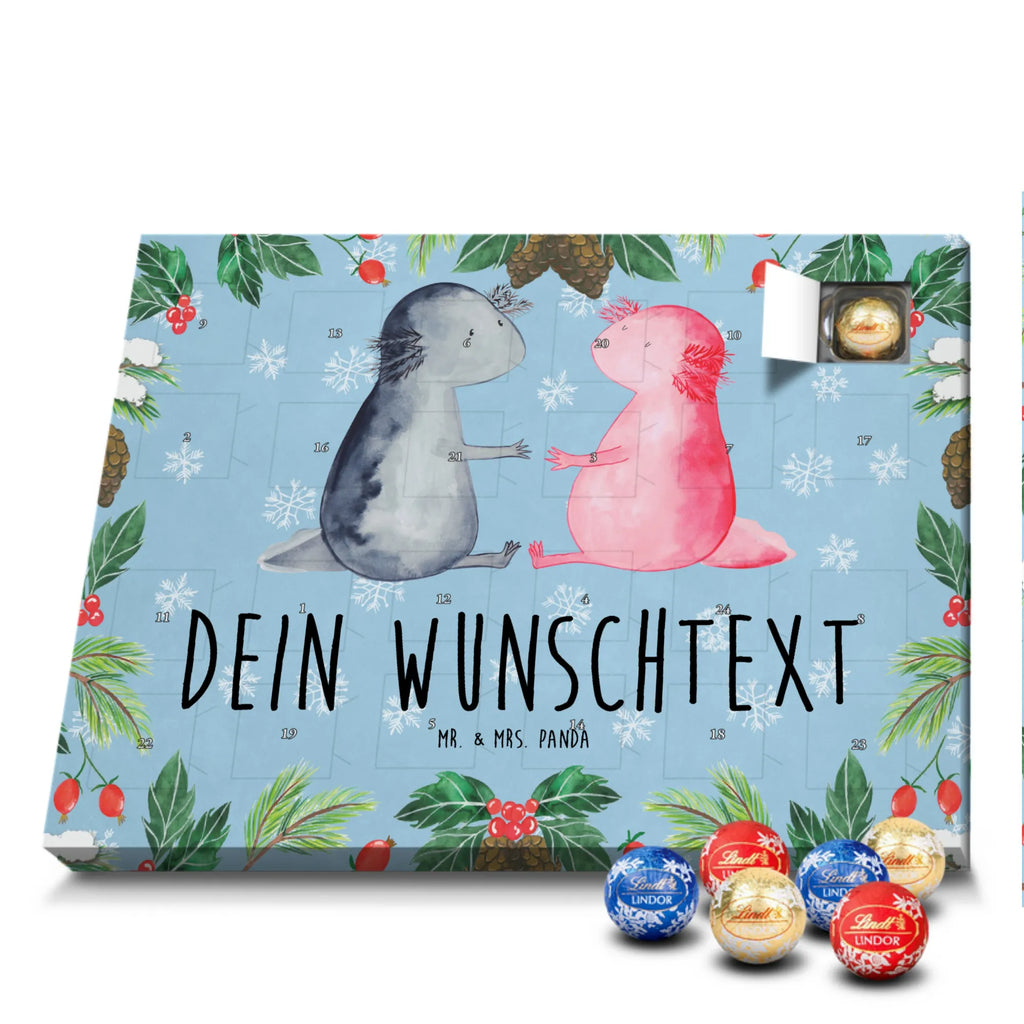 Personalisierter Schoko Adventskalender Axolotl Liebe Personalisierter Adventskalender, Adventskalender mit Namen, Axolotl, Molch, Freund, Lurch, Lurche, Liebe, Große Liebe, Verlobter, Axolot, Liebesbeweis, Jahrestag, Schwanzlurch, Valentinstag, Ehemann