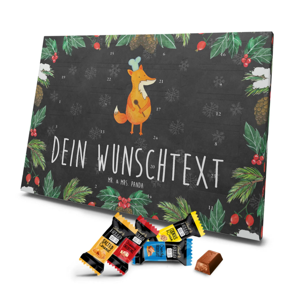 Adventskalender mit Namen Fuchs Koch Adventskalender mit Namen, Personalisierter Adventskalender, Fuchs, Füchse, Bäcker, Party Spruch, Witzig, Küche Spruch, Küche Deko, Spruch Lustig, Köche, Koch Geschenk