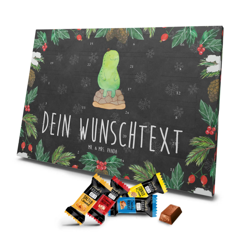 Personalisierter Schoko Adventskalender Schildkröte Pause Personalisierter Adventskalender, Adventskalender mit Namen, Schildkröte, Achtsamkeit, Achtsam, Entschleunigen
