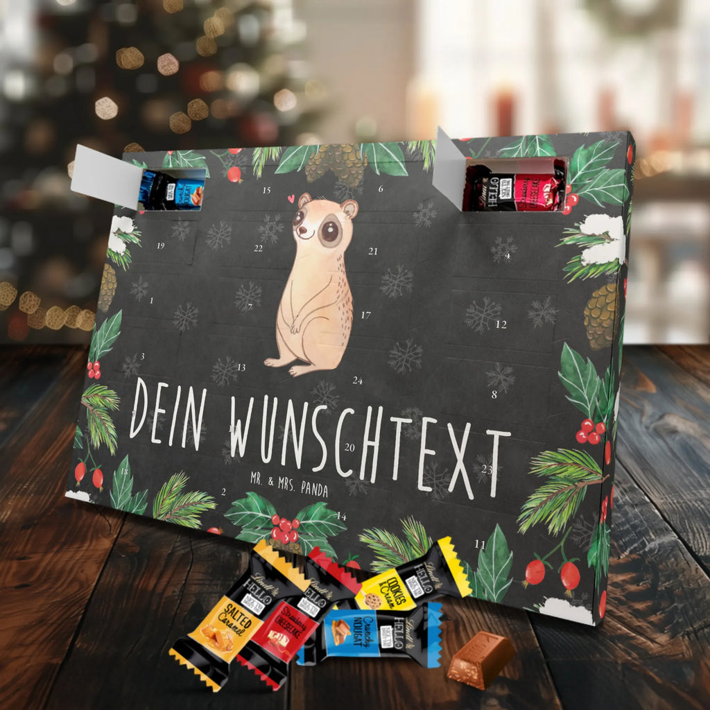Adventskalender mit Namen Plumplori Glücklich Adventskalender mit Namen, Personalisierter Adventskalender, Tiere, Tiermotive, Lustige Sprüche, Gute Laune, Niedlich, Plumplori, Glück