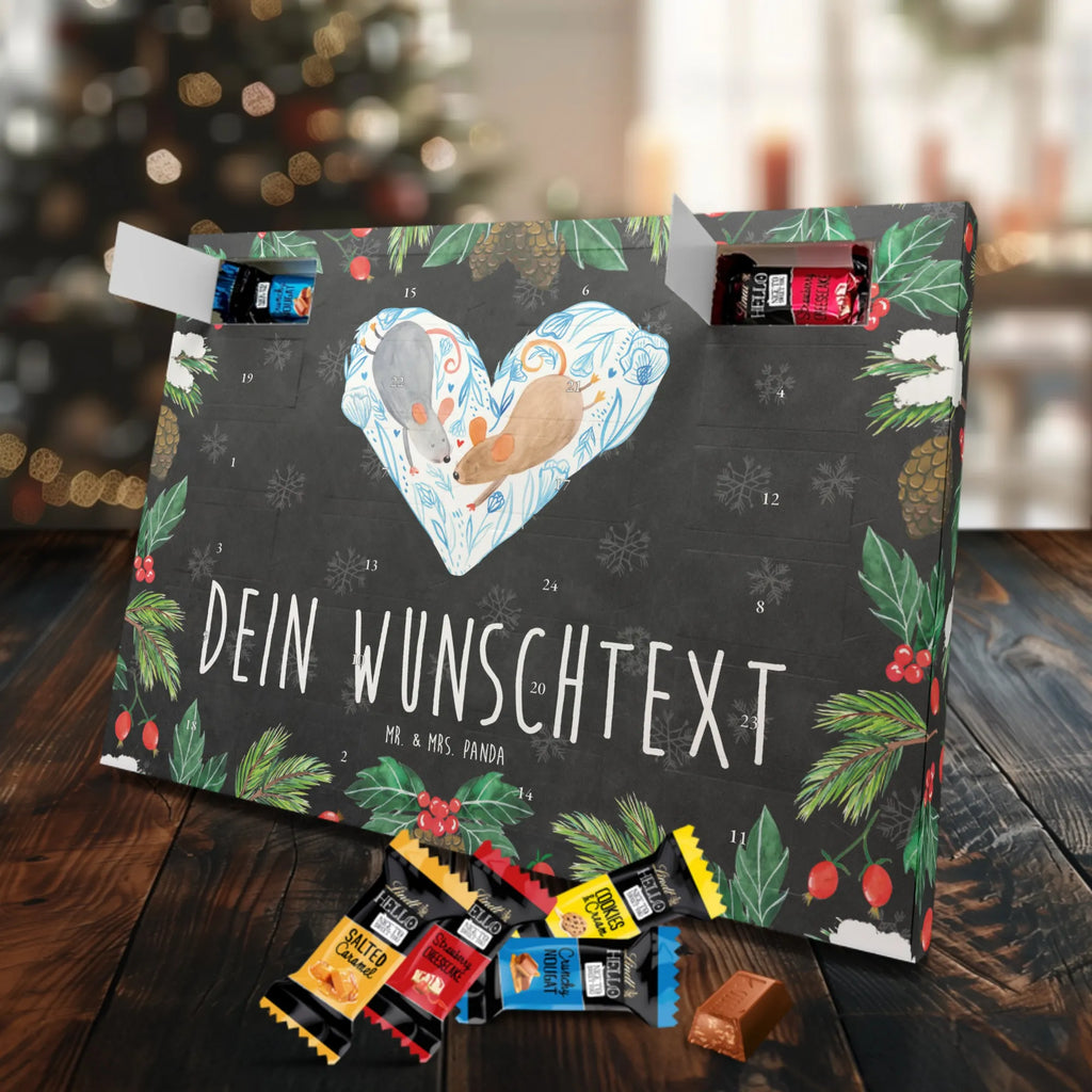 Adventskalender mit Namen Mäuse Herz Personalisierter Adventskalender, Adventskalender mit Namen, Ehefrau, Freundin, Verlobung, Jahrestag, Liebe, Freund, Partner, Heiraten, Ehemann, Heiratsantrag, Liebesgeschenk, Hocheitstag, Hochzeit, Liebesbeweis, Liebesbotschaft, Geschenk für Zwei, Love, Gemeinsamkeit, Mäuse, Lieblingsmensch, Maus